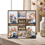 Poppy Grandfather Grandchildren Wood Photo Collage Plaque<br><div class="desc">Capture the love between Poppy and his grandchildren with our Grandfather Grandchildren Photo Collage Plaque. This personalized plaque features a heartwarming photo collage, beautifully displaying cherished moments shared between Poppy and his beloved grandchildren. Surrounding the photos is the endearing title "Poppy, " adding a special touch to the design. Crafted...</div>