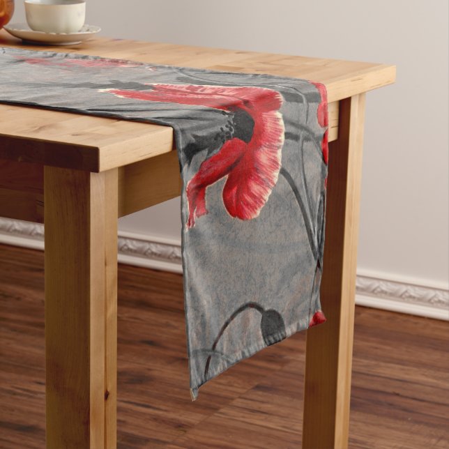 Poppy Haze Long Table Runner (In Situ)