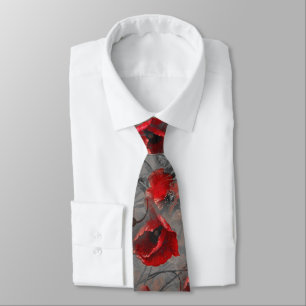 Poppy Haze Tie