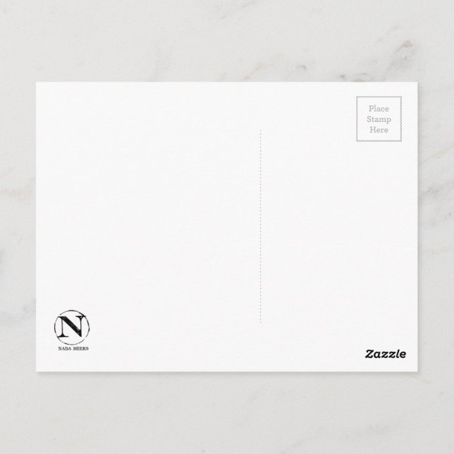 Poppy II Postcard (Back)