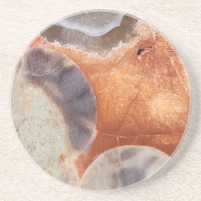 Poppy Jasper Cup Coasters (Front)