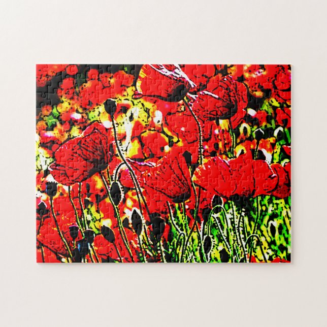 poppy jigsaw puzzle (Horizontal)