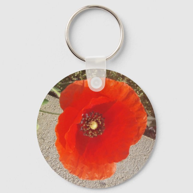 Poppy Keychain (Front)