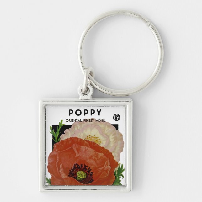 Poppy Keychain (Front)
