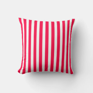 Poppy Modern Stripes Throw Pillow