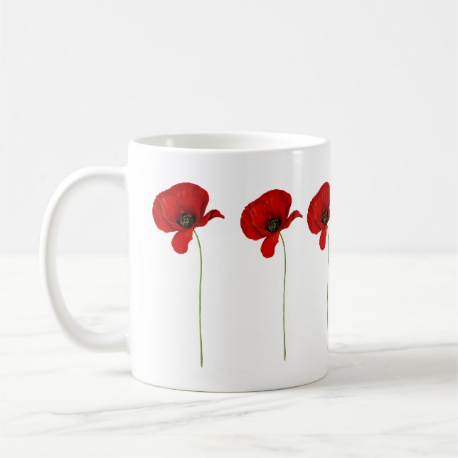 Poppy mug (Left)