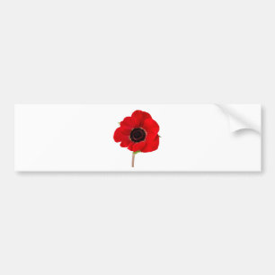 POPPY of Remembrance Bumper Sticker