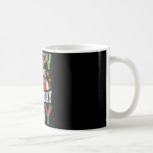 Poppy of the birthday boy football party family coffee mug