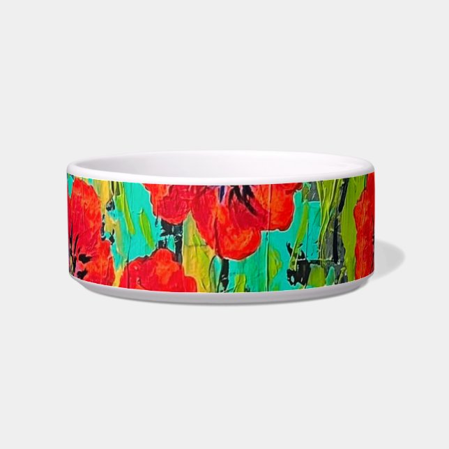 Poppy Pet Bowl (Left)