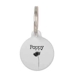 Poppy Pet Tag