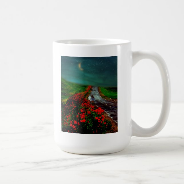 Poppy Picker Mug (Right)