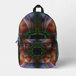 Poppy Printed Backpack