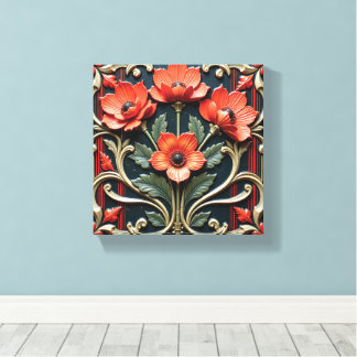 Poppy Protege Canvas Print