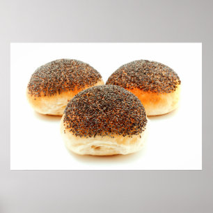 Poppy seed bread poster