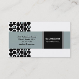 Poppy: Slate Business Card