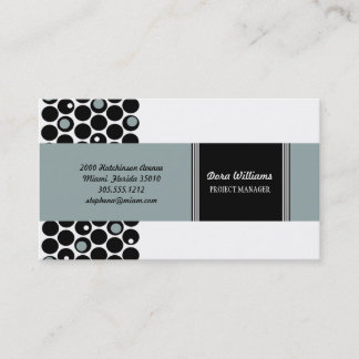 Poppy: Slate Business Card