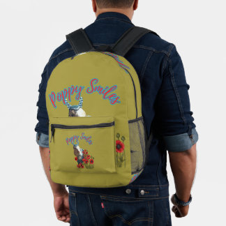 poppy smiles Print Cut Sew Bag