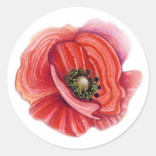 Poppy Sticker