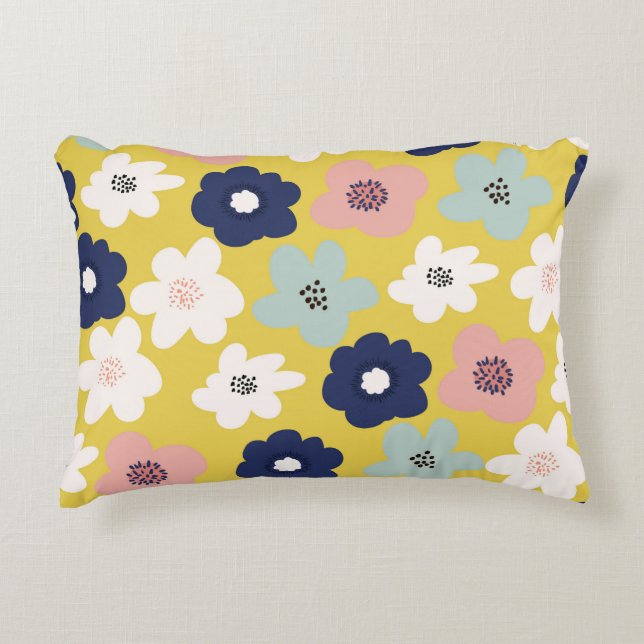Poppy Warm Accent Pillow (Front)
