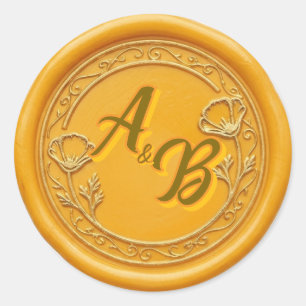 Poppy Wedding Wax Seal