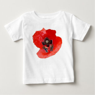 Poppy with Fairy Children By KABFA Designs Baby T-Shirt