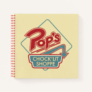 Pop's Chock'Lit Shoppe Red Logo Notebook