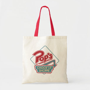 Pop's Chock'Lit Shoppe Red Logo Tote Bag