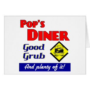 Pops Diner Kitchen Art