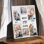 Pops Grandfather Grandchildren Photo Collage Plaque<br><div class="desc">Capture the love between Pops and his grandchildren with our Grandfather Grandchildren Photo Collage Plaque. This personalized plaque features a heartwarming photo collage, beautifully displaying cherished moments shared between Poppy and his beloved grandchildren. Surrounding the photos is the endearing title "Pops, " adding a special touch to the design. Crafted...</div>