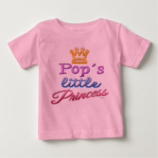 Pop's Little Princess Baby Toddler T-Shirt