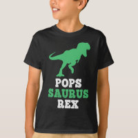 Pops-saurus Rex Dino Dinosaur Funny Popssaurus 
