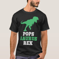 Pops-saurus Rex Dino Dinosaur Funny Popssaurus 