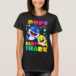 Pops Shark Pops Shark Family Mother's Day T-Shirt