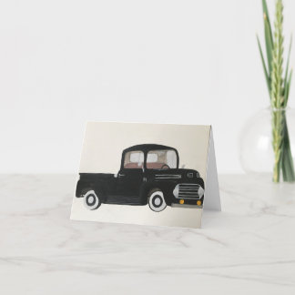 Pop's Truck, Small, 4" x 5.6" Card