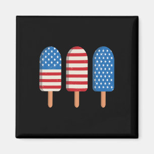 Popsicle American Flag Patriotic 4th Of July Kid S Magnet