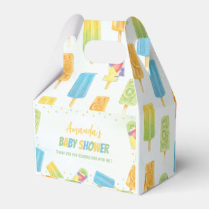 Popsicle Baby Shower Ice Cream Summer Party Favor Box