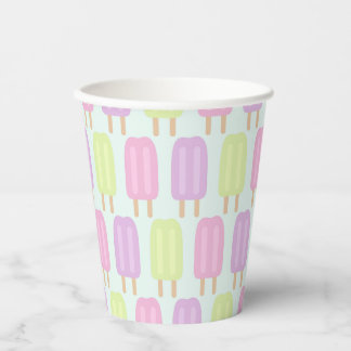 Popsicle Birthday Party Paper Cups