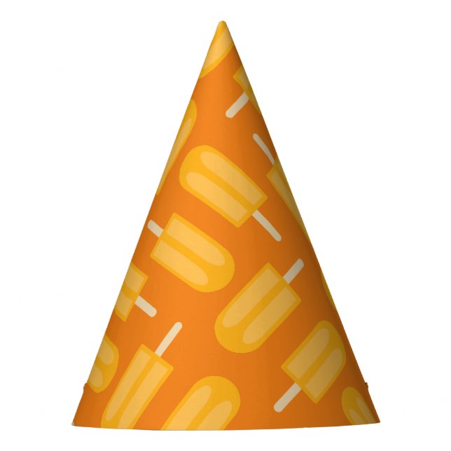 Popsicle Birthday Party Party Hat (Front)