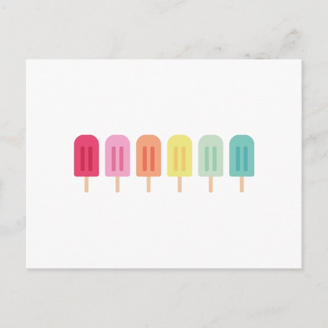 Popsicle Border Postcard (Front)