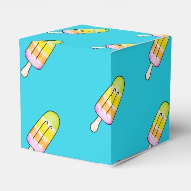 Popsicle Favor Box (Back Side)