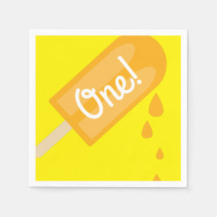 Popsicle Kid's Birthday Party Napkin