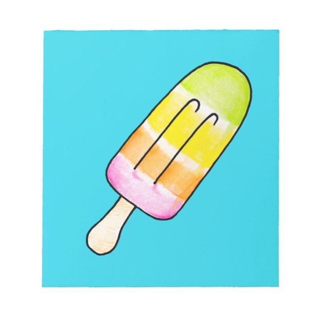 Popsicle Notepad (Front)