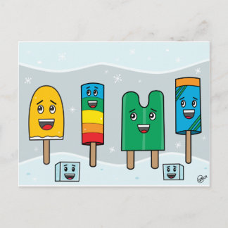 Popsicle Parade - PostCard