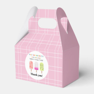 Popsicle Party Favor Box