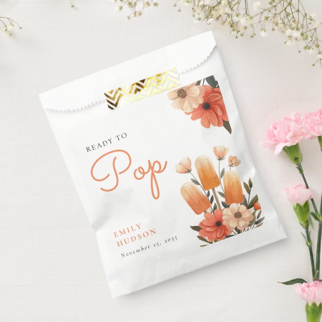 Popsicle Ready to Pop Baby Shower Favour Bag (Sealed)