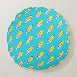 Popsicle Round Pillow
