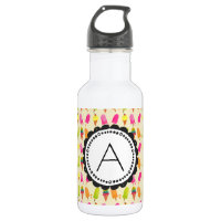 Popsicles and Ice Cream Personalized Monogram
