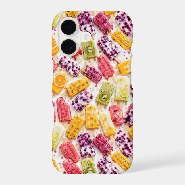 Popsicles de fruits congelés Abstraits (Verso)