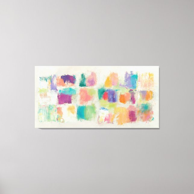 Popsicles Horizontal Stone Abstract Print (Front)