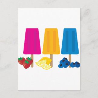 Popsicles Postcard